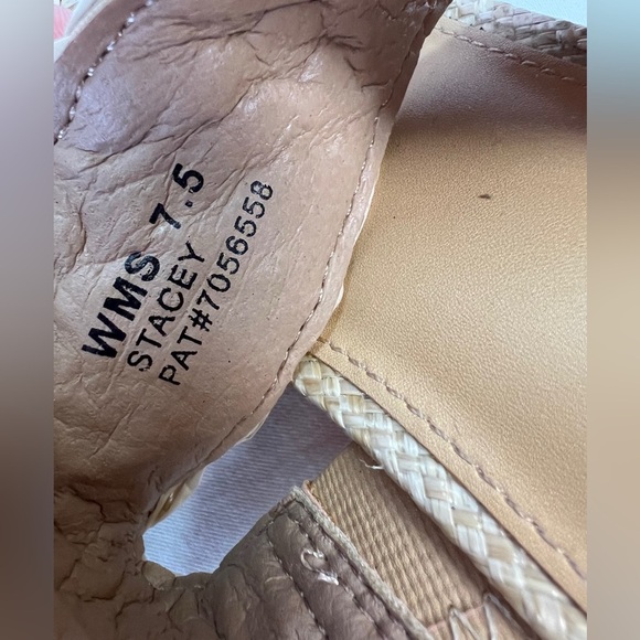 DV Dolce Vita Stacey Women's Braided Tan Beige Block Heel Sandals 7.5 - Picture 6 of 7